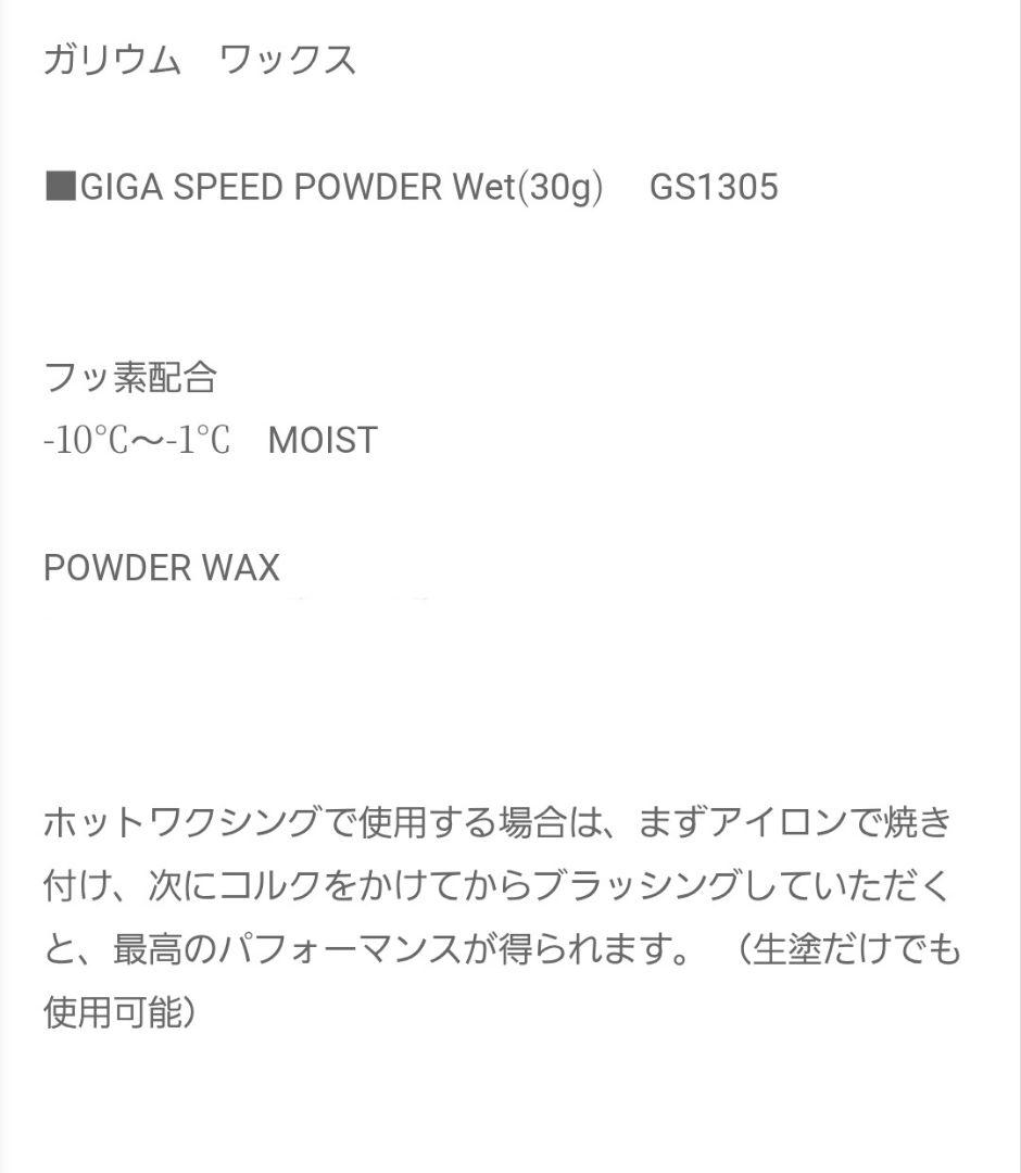 スキー GALLIUM GIGA SPEED GS1201