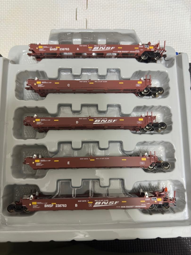 Walthers 貨物車 Athearn Wellcars BNSF HOゲージ