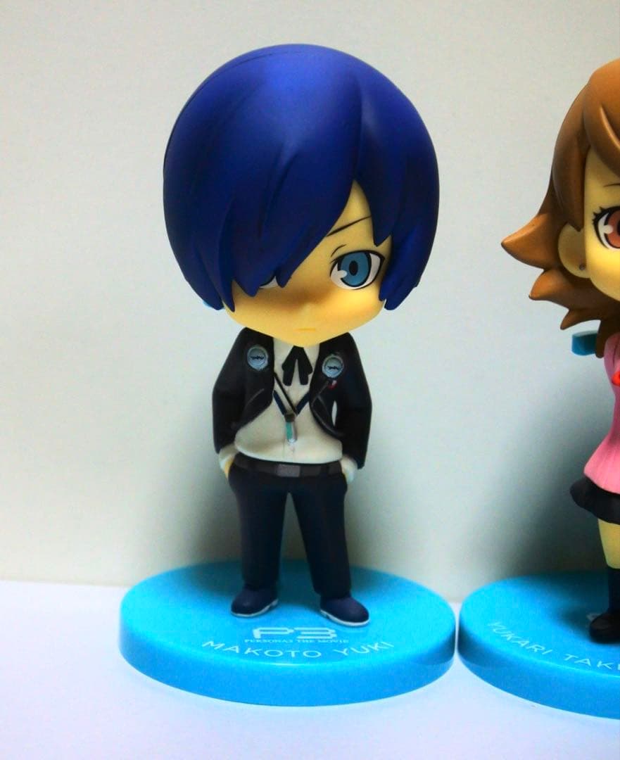 ペルソナ3 ハッピーくじ ちびフィギュア 結城理 岳羽ゆかり 伊織順平 真田明彦