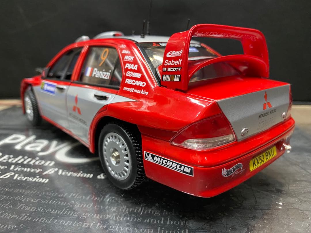 1/18 Hot Wheels 三菱ランサーWRC