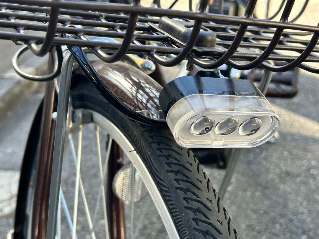 【電動自転車】サビなし・充電器・ケータイホルダー付き