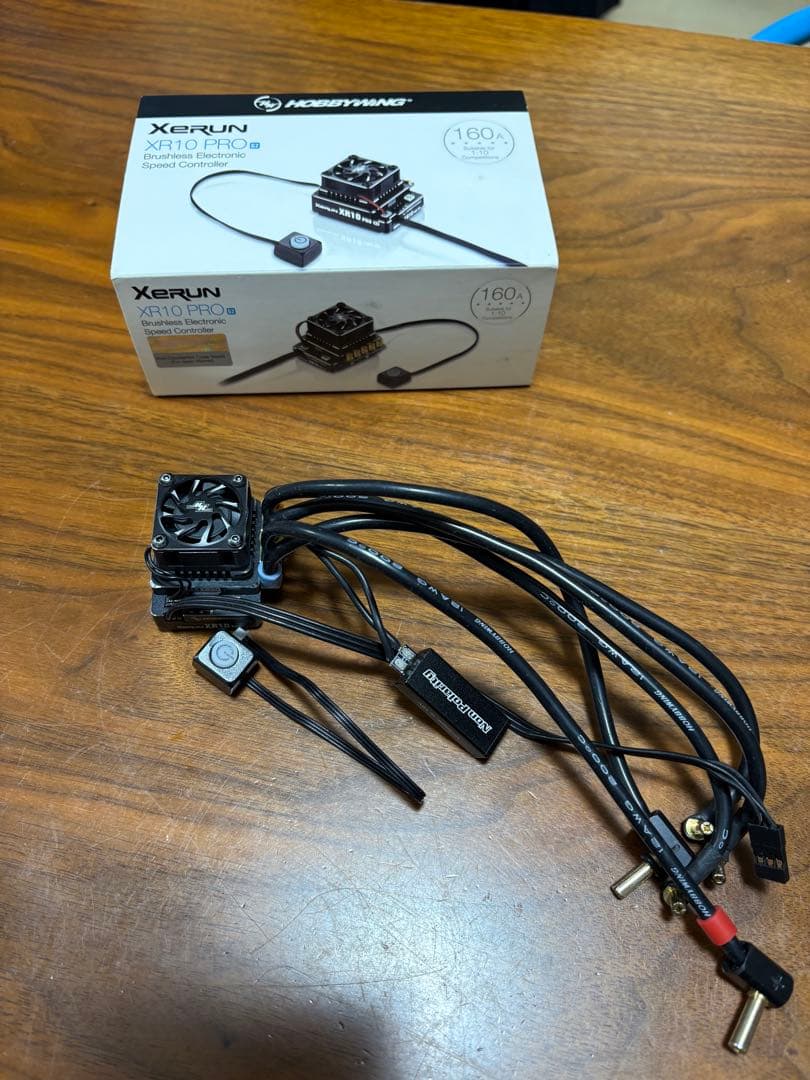HOBBYWING XeRUN XR10 PRO G2 プログラムボックス
