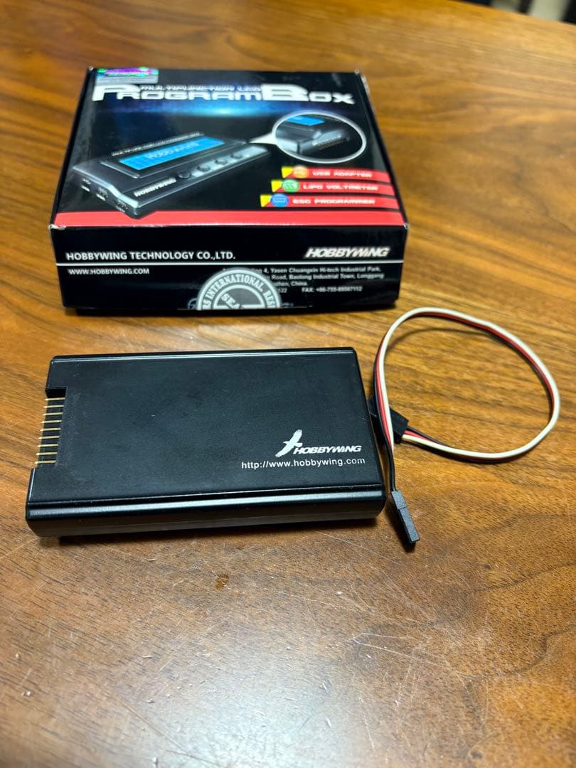 HOBBYWING XeRUN XR10 PRO G2 プログラムボックス