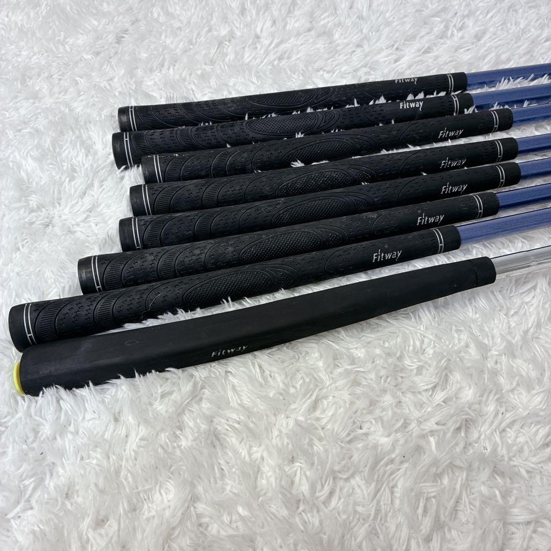 初心者に最適‼︎ Fitway レディースゴルフクラブ8本セット 右L カバー付き