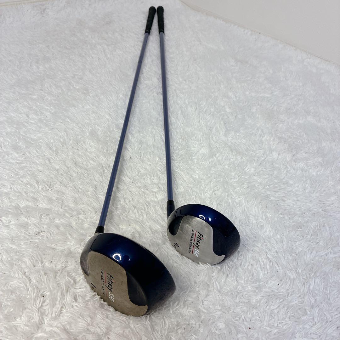 初心者に最適‼︎ Fitway レディースゴルフクラブ8本セット 右L カバー付き