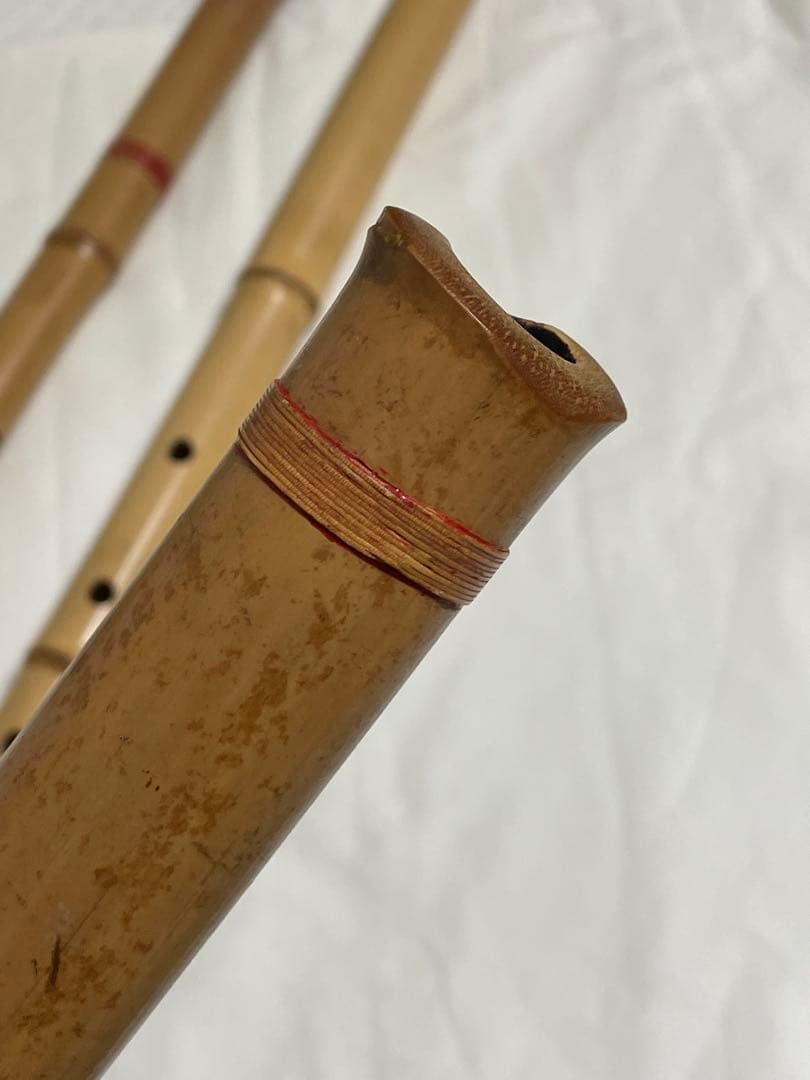 【3管】地無し尺八 セット売り