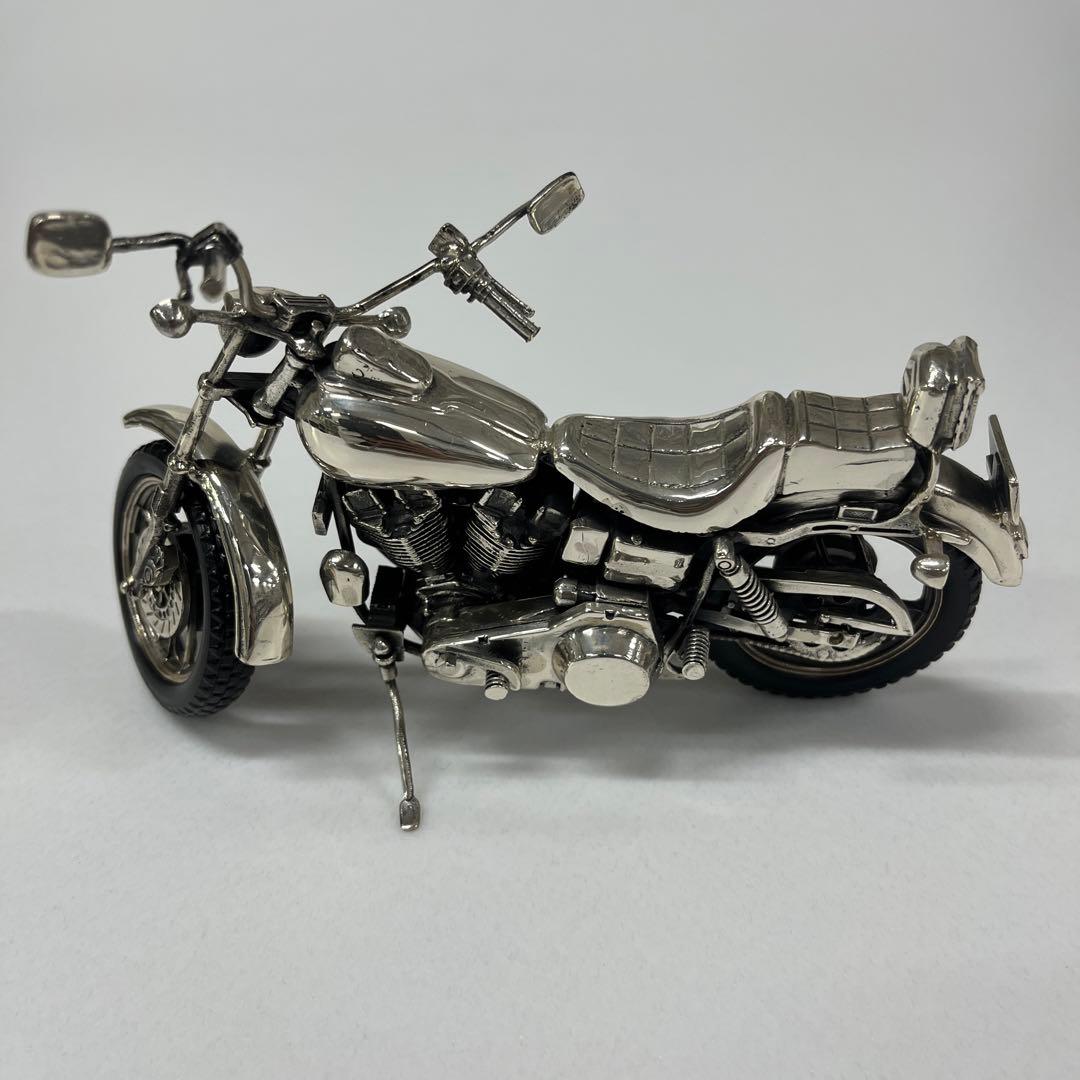 純銀　ハーレー　置物