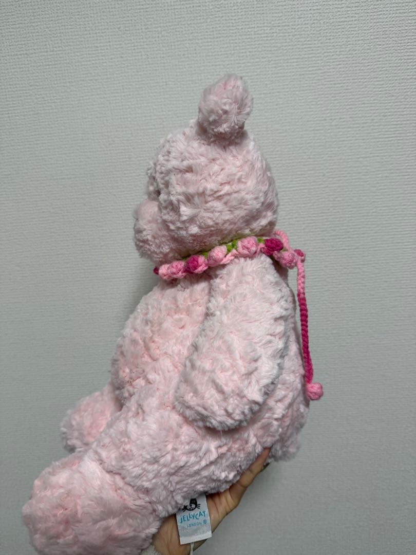 【コンのお家専用】ピンクのクマのぬいぐるみ