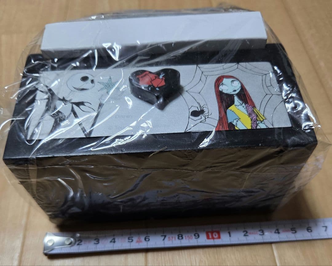 当時物未使用　希少　ナイトメア・ビフォア・クリスマス 木製引出し　高さ約20cm