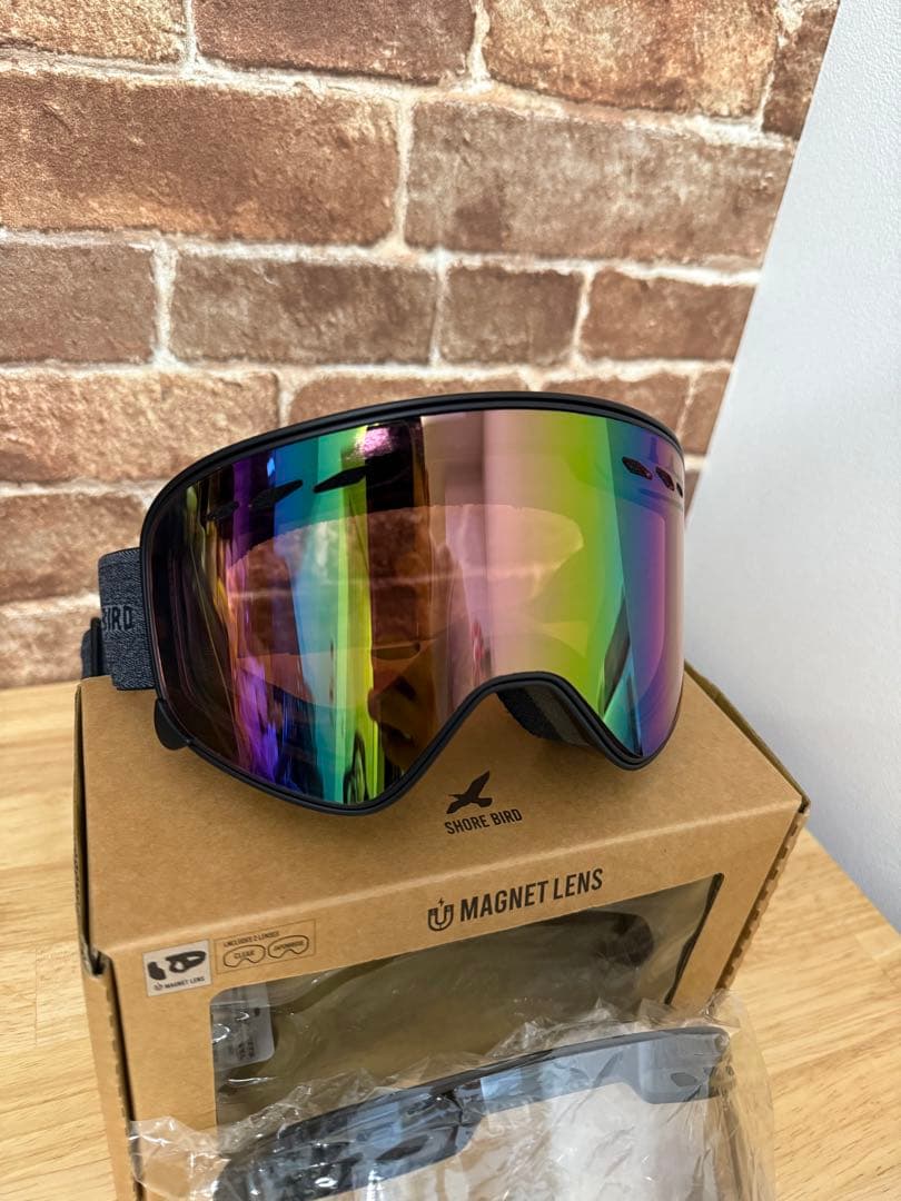 SHORE BIRDマグネットレンズ ゴーグル スキー・スノーボード用