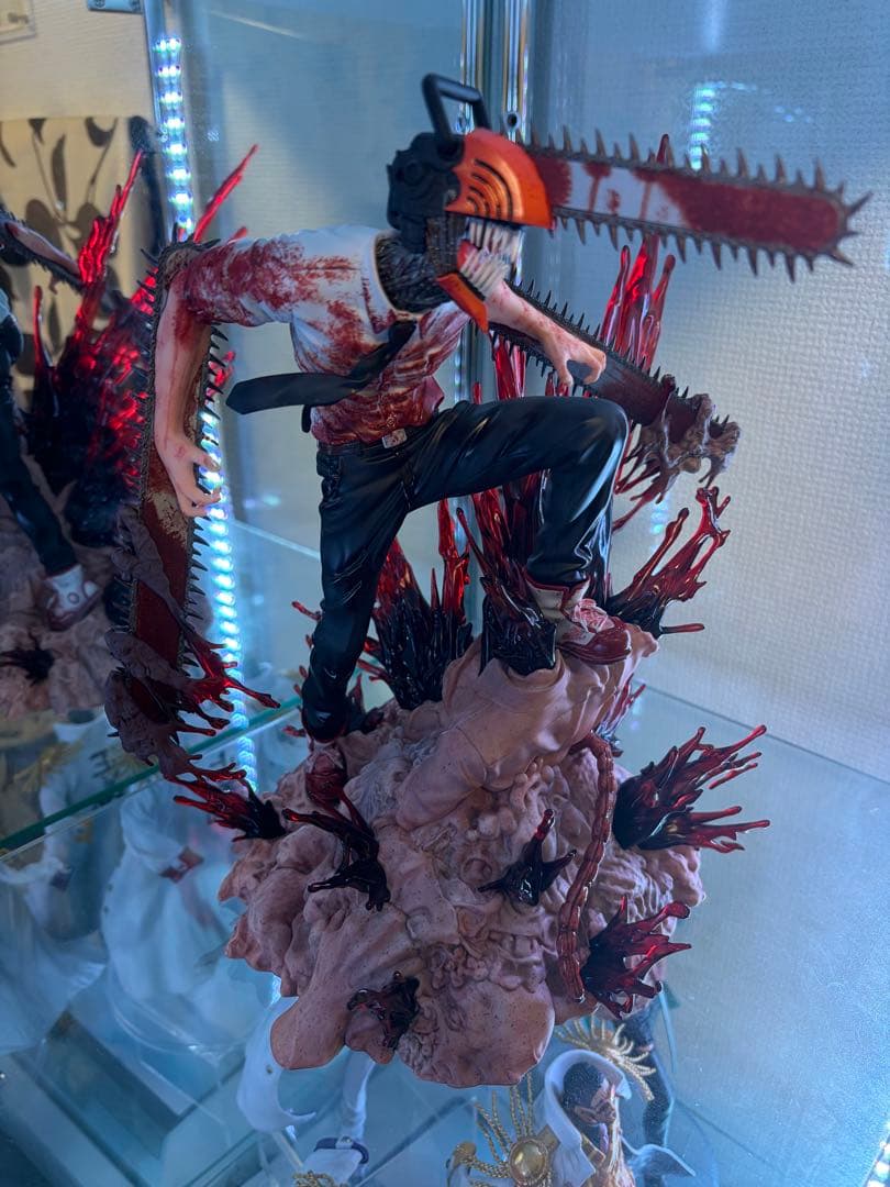 チェンソーマン 1/7スケールフィギュア 渋谷スクランブルフィギュア　ポチタ付き