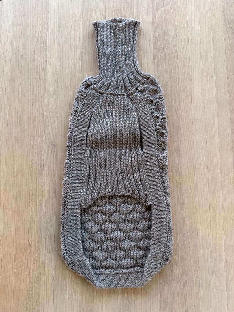 alqo wasi ドッグセーター（トーストアーモンド）／Mサイズ