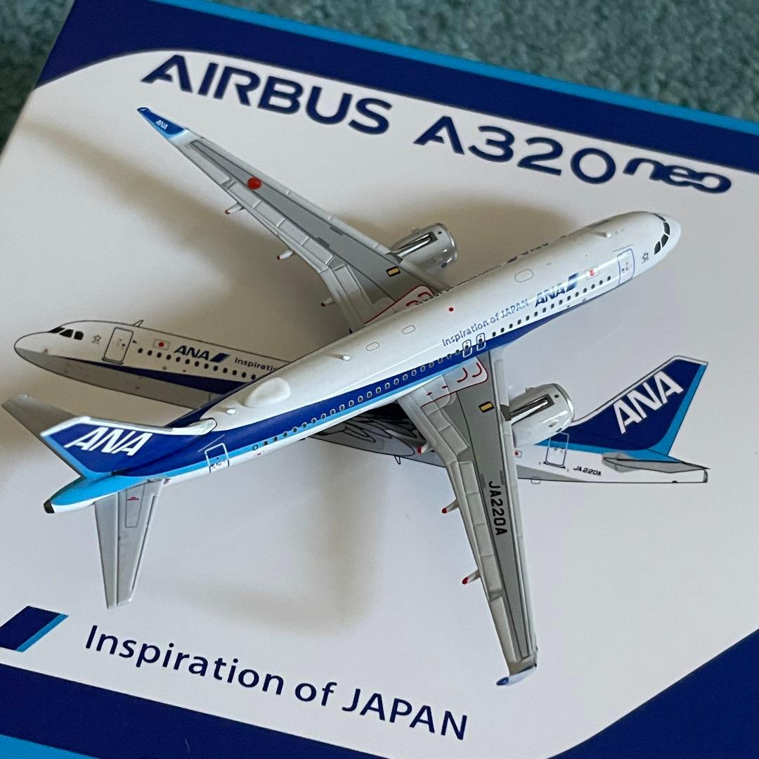 ANA A320neo 全日空 エアバス JA220A ph 1:400