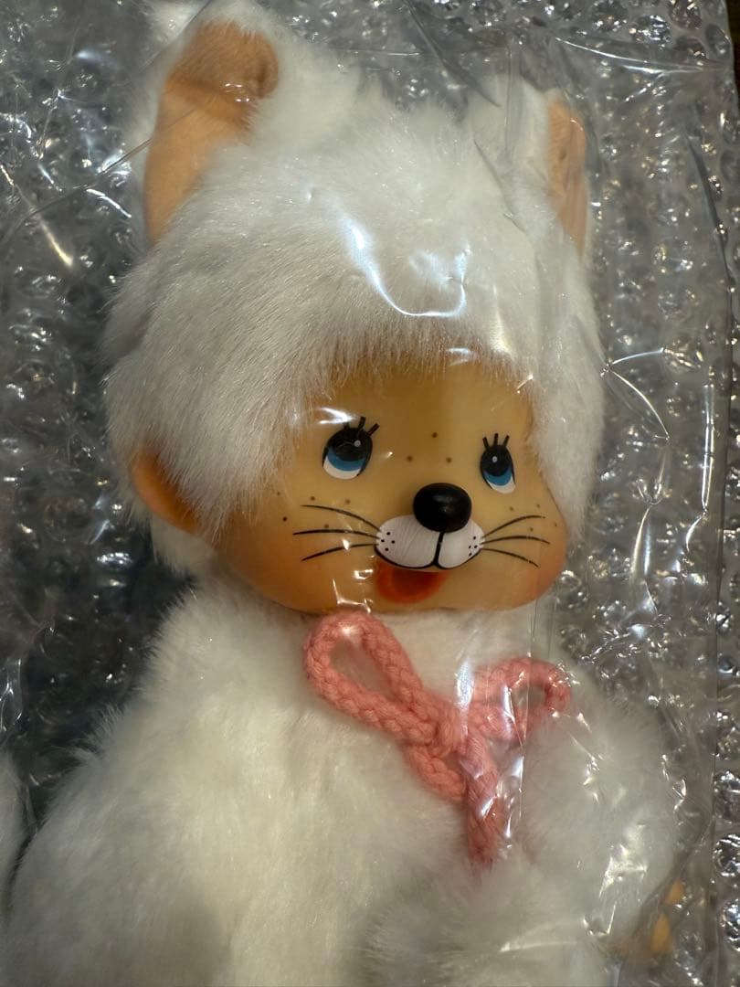 レア◇ EU限定 モンチッチ white cat ネコ 白いネコ 日本未発売