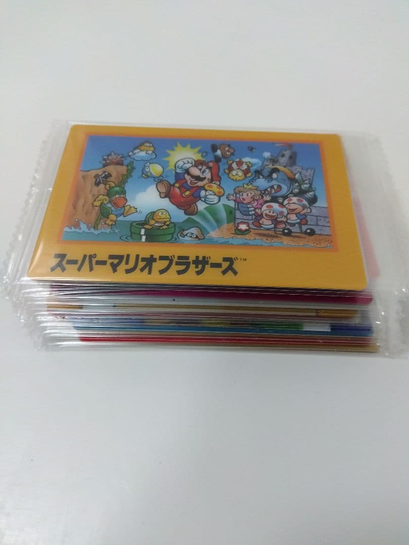 激レア　スーパーマリオブラザーズ　ヒストリーカード　全22種　未開封　フルコンプ