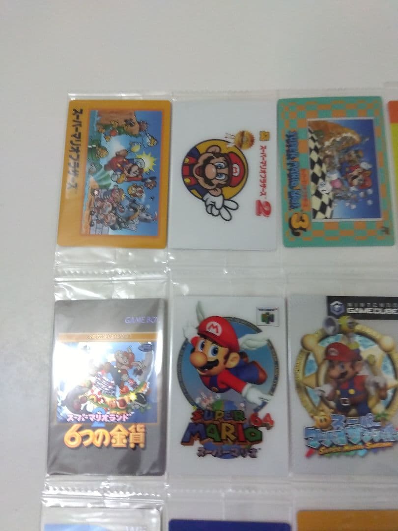 激レア　スーパーマリオブラザーズ　ヒストリーカード　全22種　未開封　フルコンプ