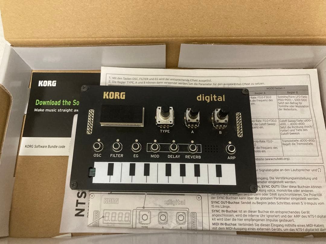 KORG NTS-1 DIGITAL シンセサイザー