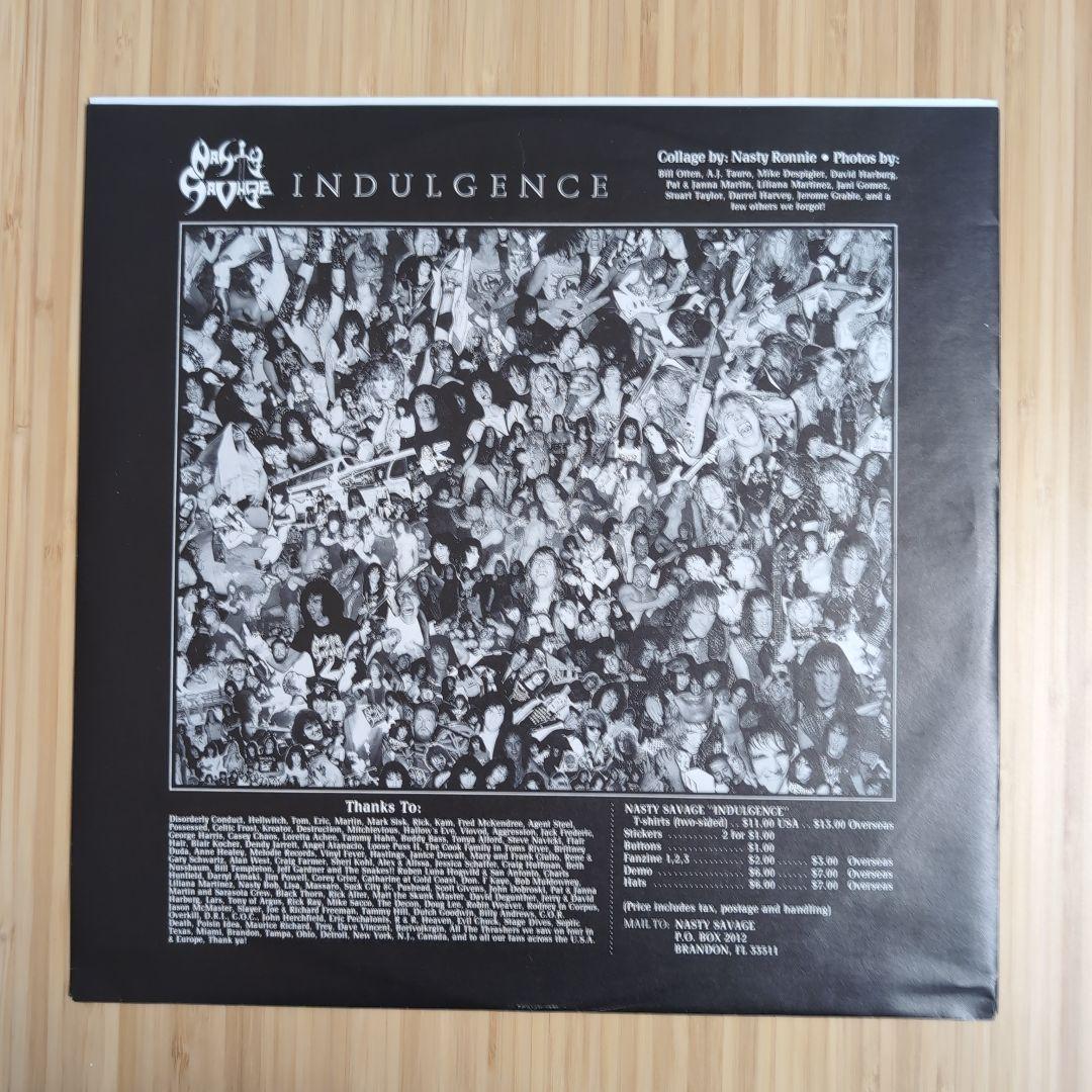 洋楽 NASTY SAVAGE / INDULGENCE