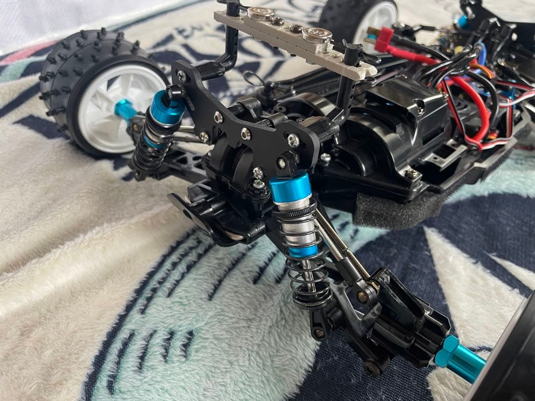 タミヤ TT-02B ツーリングボディ・ブラシレスモーター・ ピニオン19T