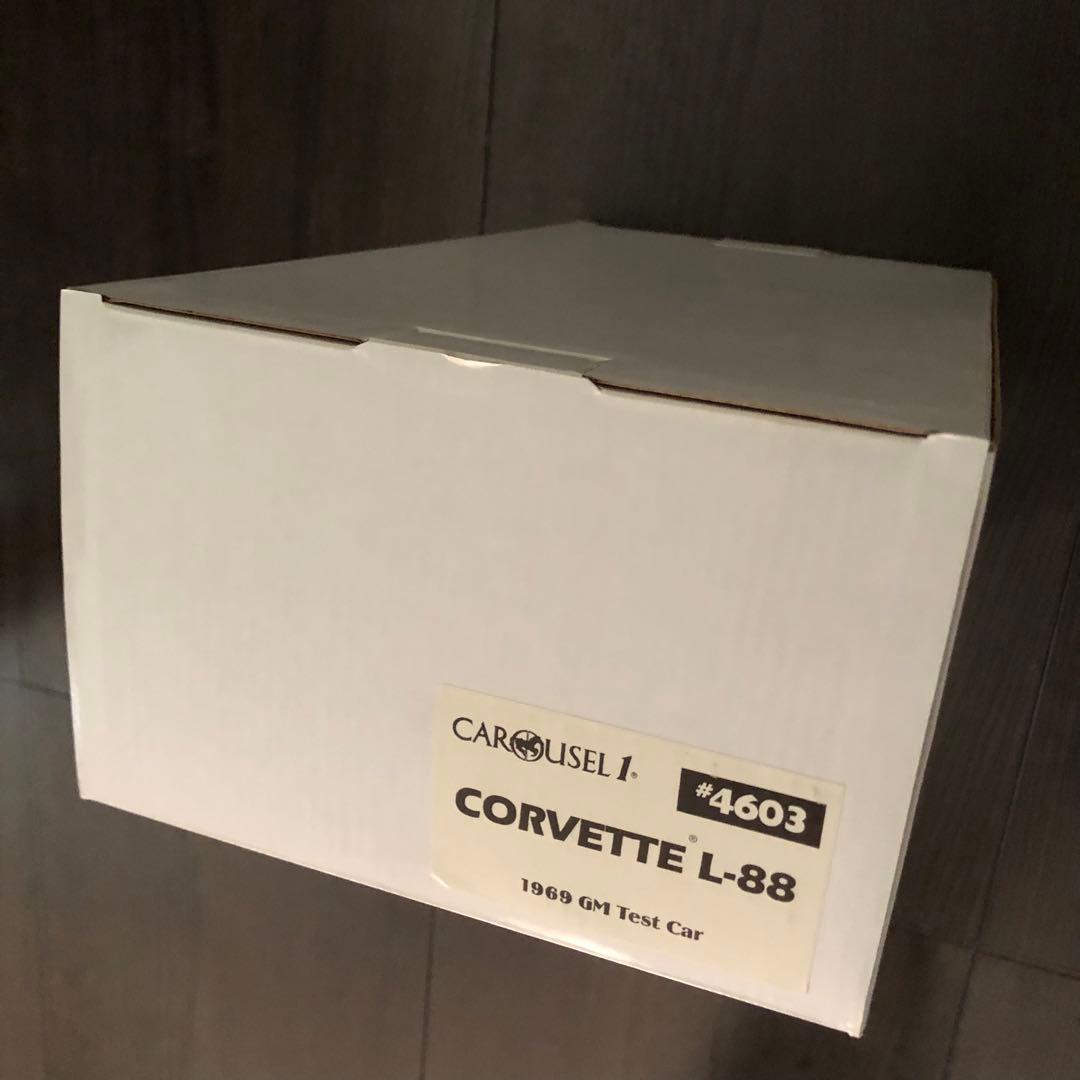 カルーセル１#4603 コルベットＬ-88 GM Test Car 1/18