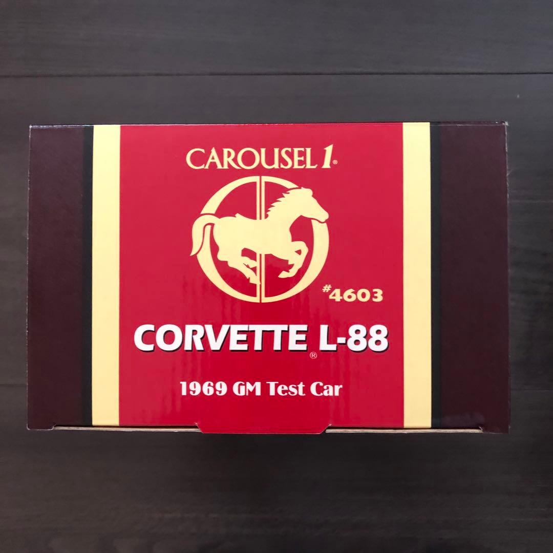カルーセル１#4603 コルベットＬ-88 GM Test Car 1/18