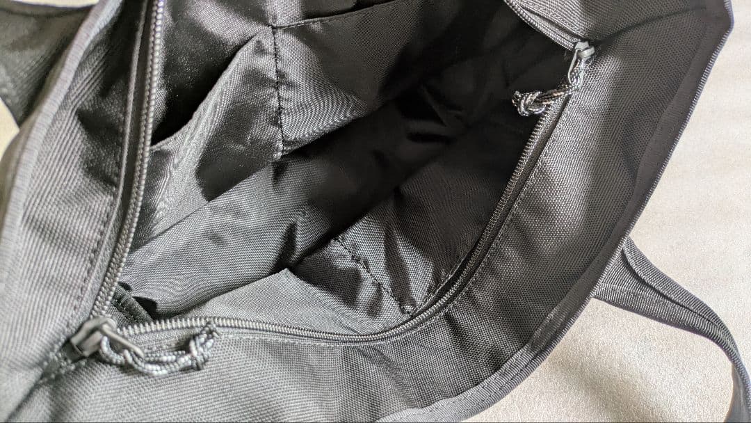 papas　パパスプラス　カートバッグ　黒ブラック