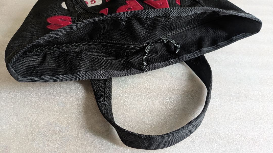 papas　パパスプラス　カートバッグ　黒ブラック