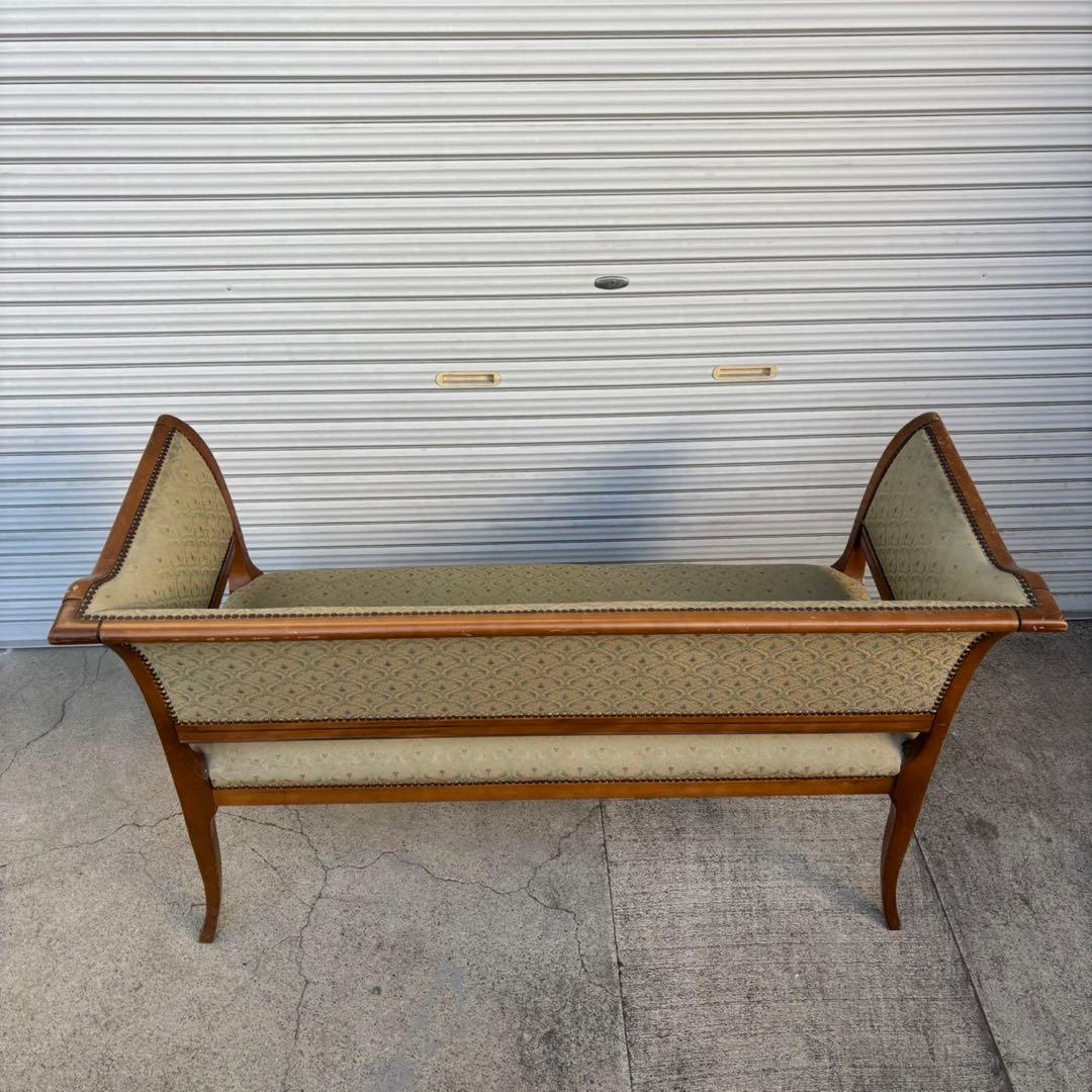 アンティークソファ ヨーロピアンクラシカル 2人掛けソファ ベンチソファ