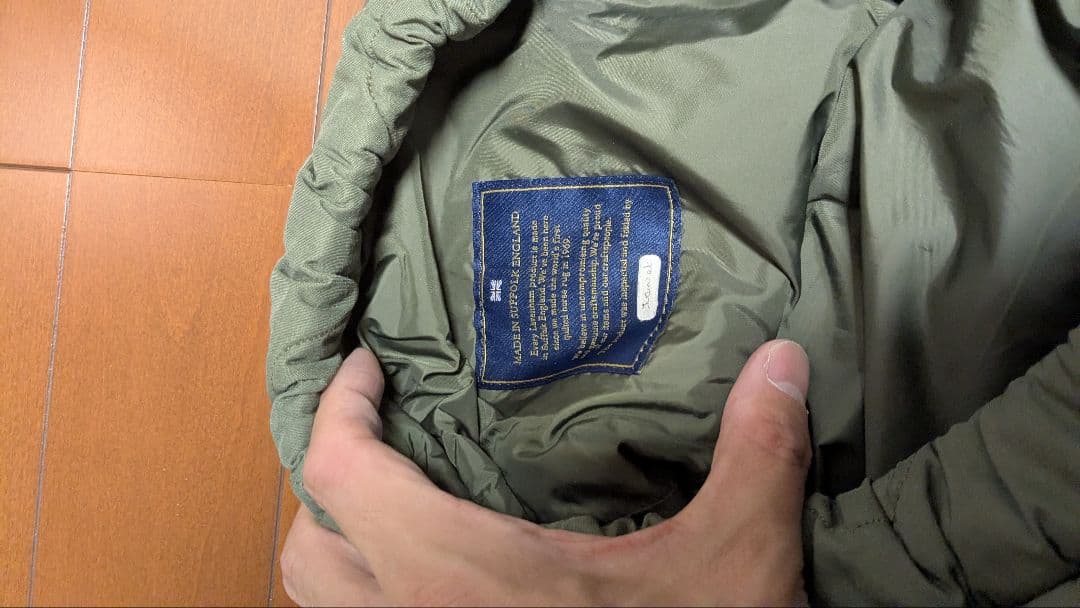 Anti country club LAVENHAM キルティングオーバーパンツ