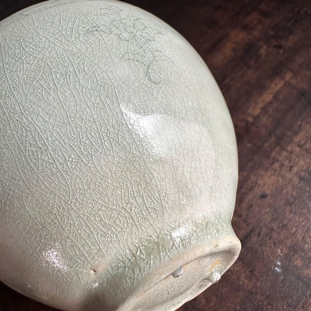 【超希少】 高麗 青磁 陰刻 菊花紋 茶碗 朝鮮美術 古玩 骨董 美品