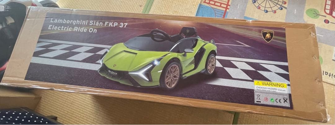 新しいLamborghini Sian ランボルギーニシアン電動乗用ラジコンカー