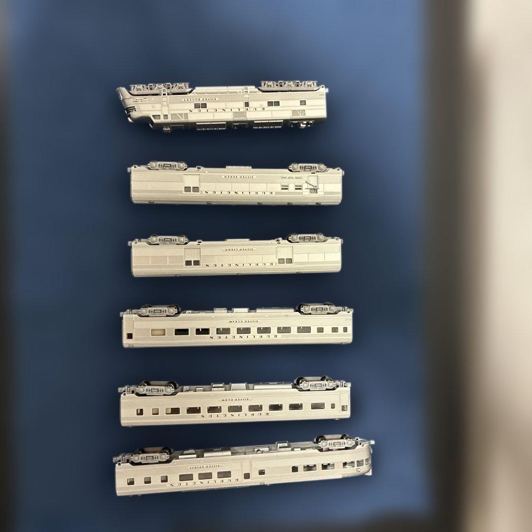 KATO CB&Q EMD E5A シルバーストリークゼファー 6ユニットセット