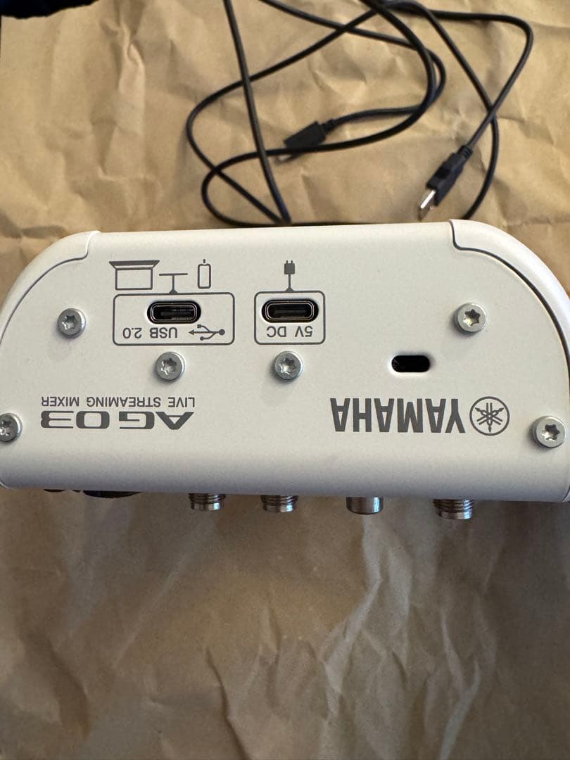 YAMAHA AG03mk2 ストリーミングミキサー