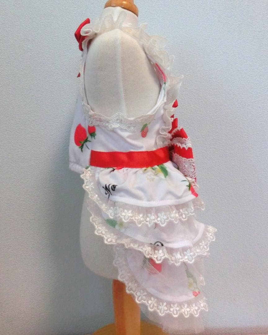 【稀少 美品】きゃんナナ いちごキャミワンピ Ｓサイズ