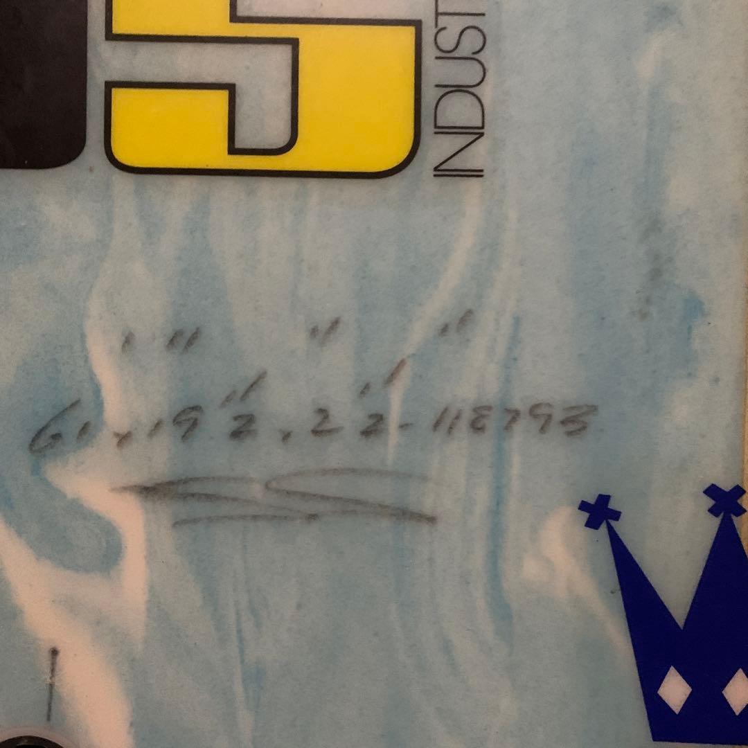 JS surf board キングピン　6,1 希少カラー