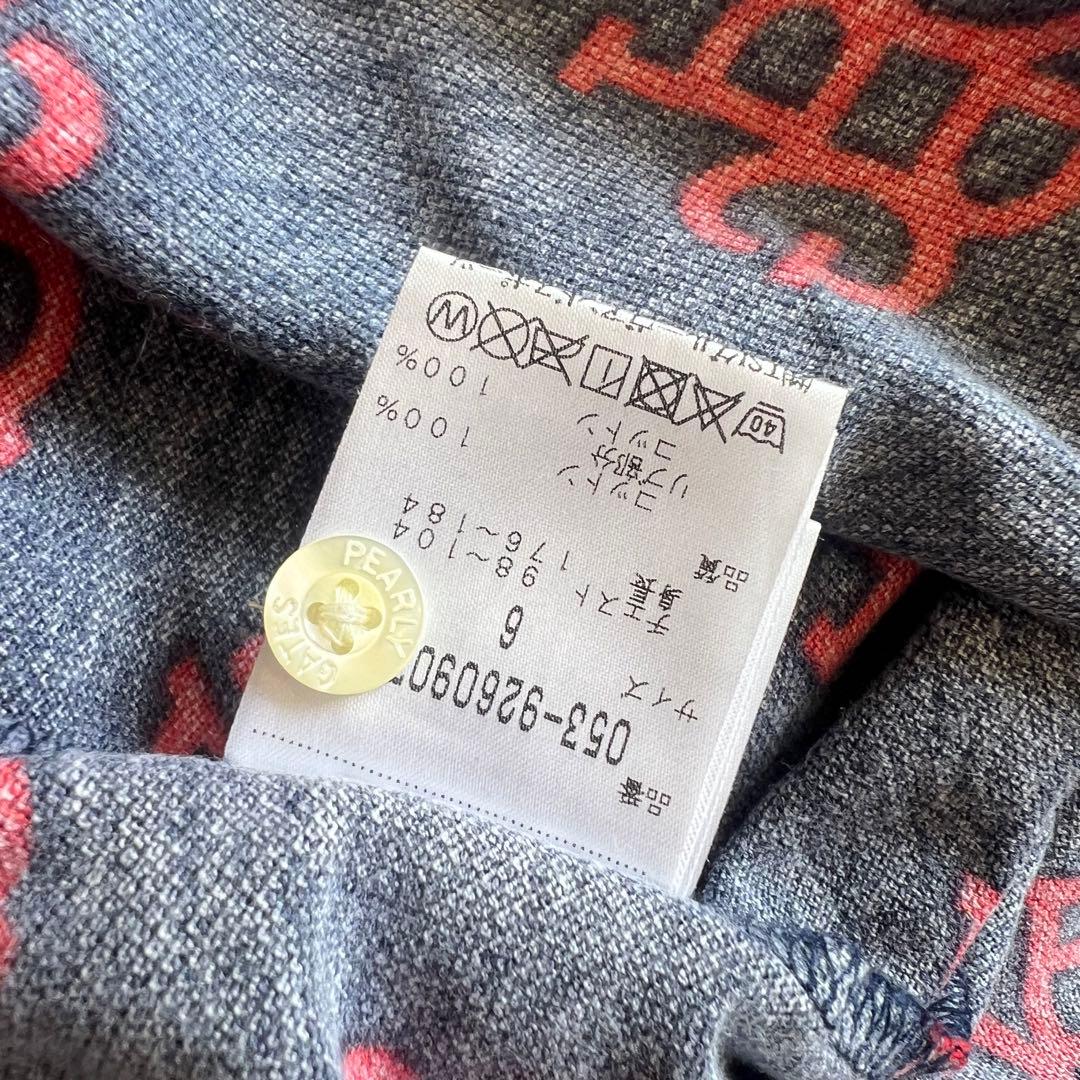 Pearly gates パーリーゲイツ　モノグラム　セットアップ　メンズ　ロゴ