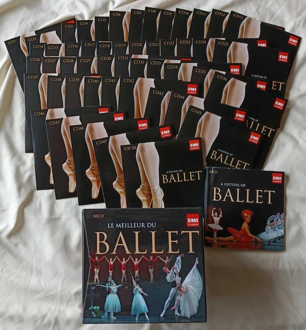 バレエの祭典 50枚組CD 限定盤（名曲＆名指揮者多数）