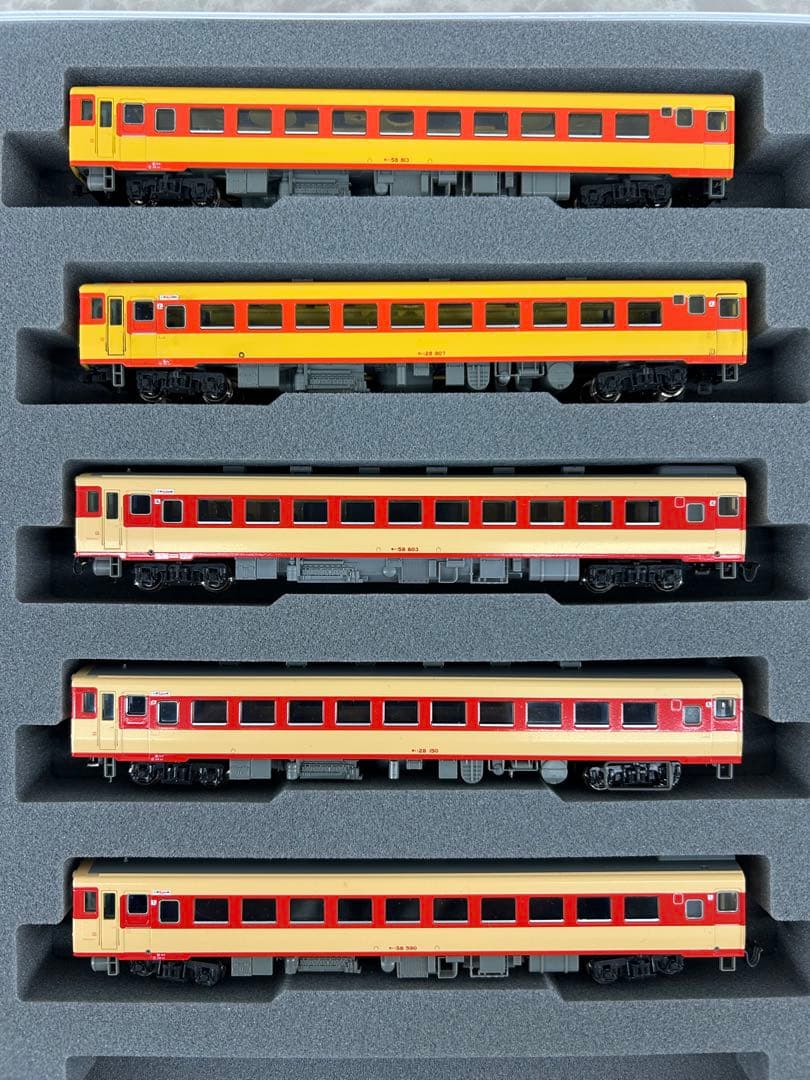 KATO 10-1531.1532 キハ58系 非冷房車 急行 ざおう いいで