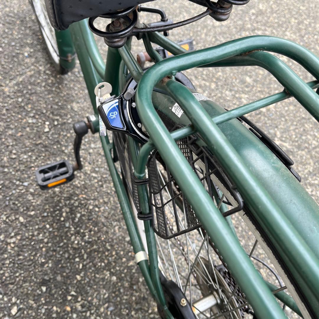 大阪　SOUTHERNPORT シティサイクル自転車　26インチ　6段変速