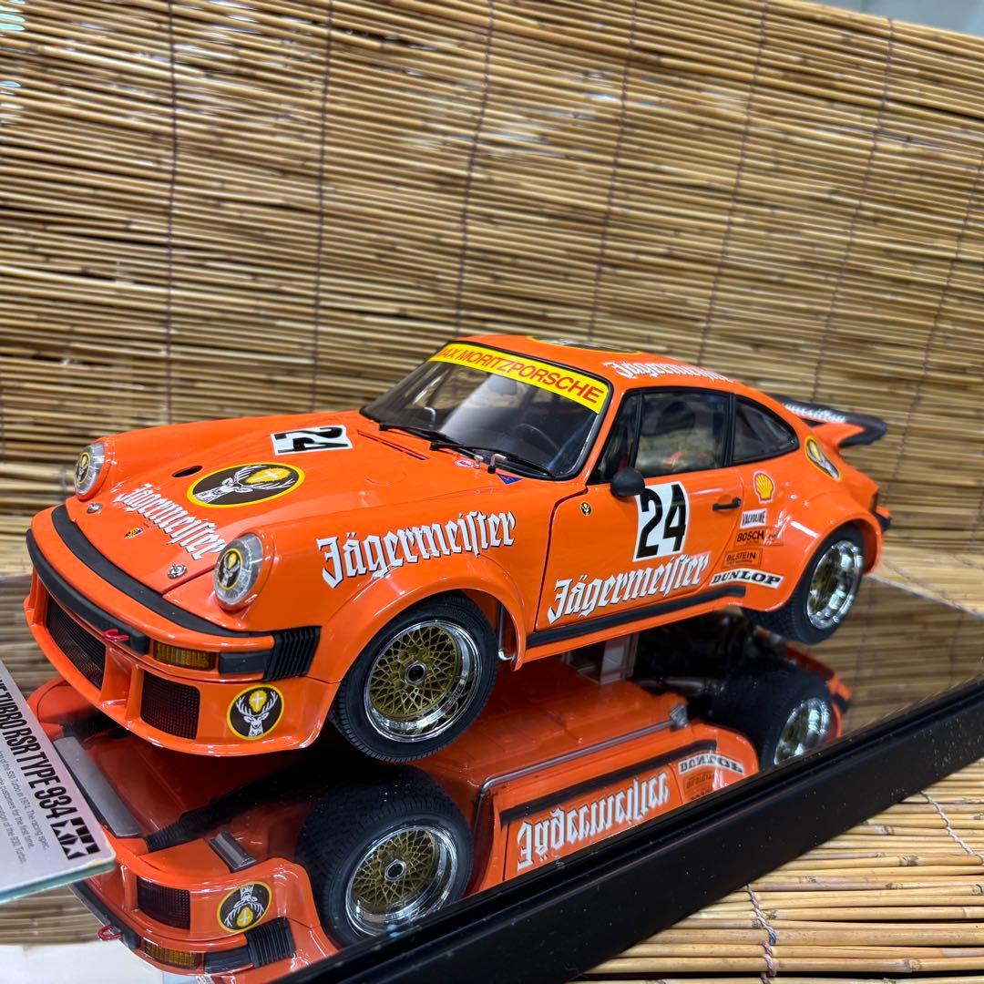 ポルシェターボ RSR 934イエガーマイスター １／12 タミヤ40×21cm