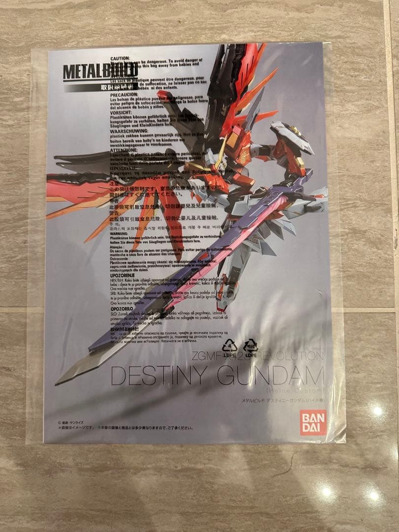 L BUILD デスティニーガンダム ハイネ機（欠品なし・美品）