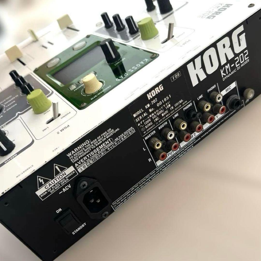 【Kou】KORG KM-202 DJミキサー コルグ