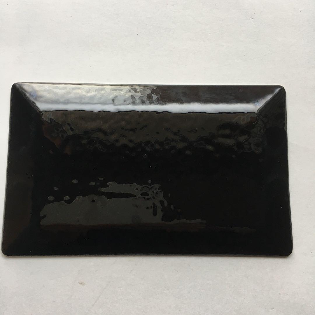 0322　七宝 らん 純銀箔 飾り皿