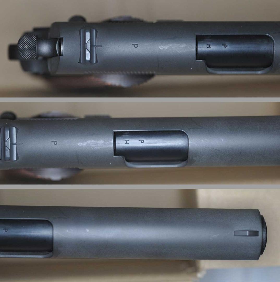 東京マルイ M1911A1 ガバメント 木製グリップ USED品 ケース付き