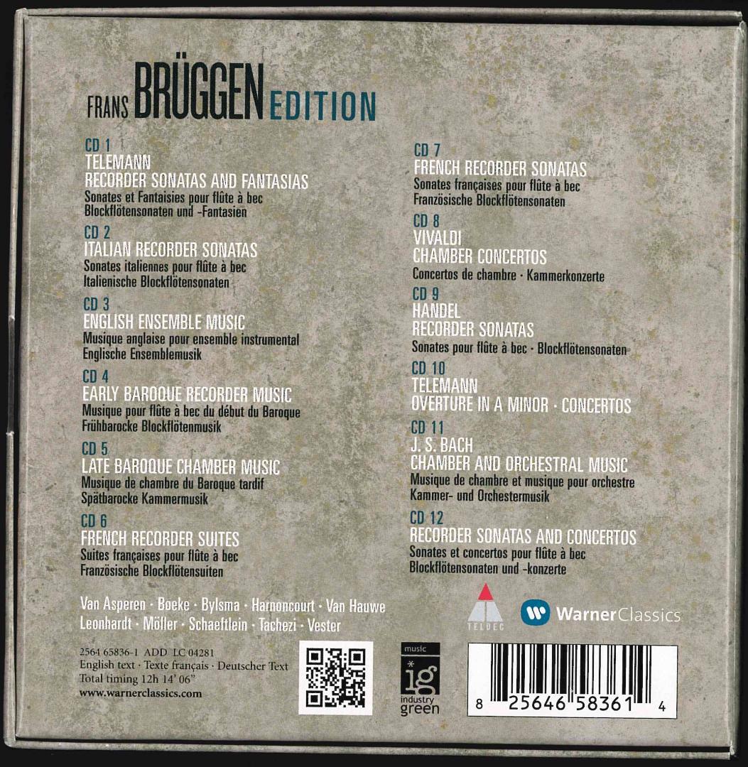 【輸入盤CD】フランス・ブリュッヘン・エディション