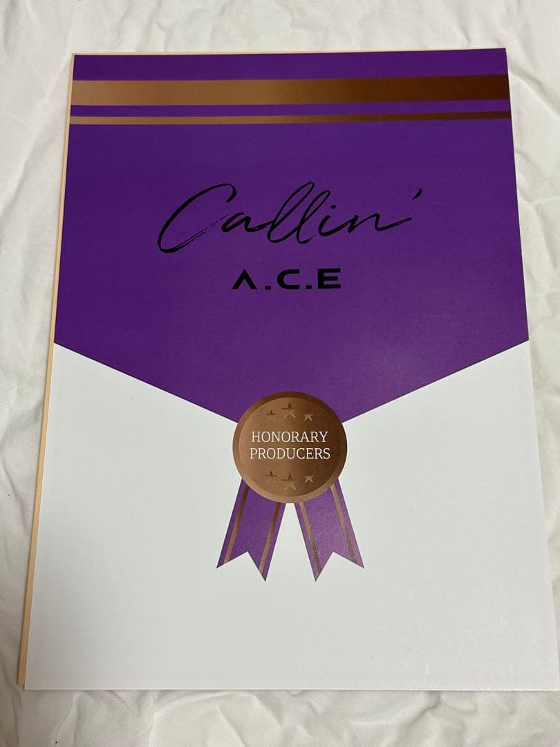 Callin' A.C.E. サイン入りCDセット