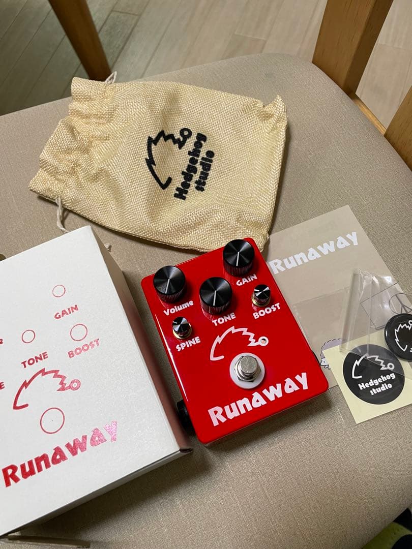 【美品】はりねずみ工房・Runaway☆オーバードライブ・ディストーション