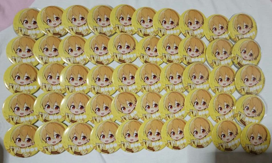 すとぷり　るぅと　缶バッチ　2022　summer デフォ