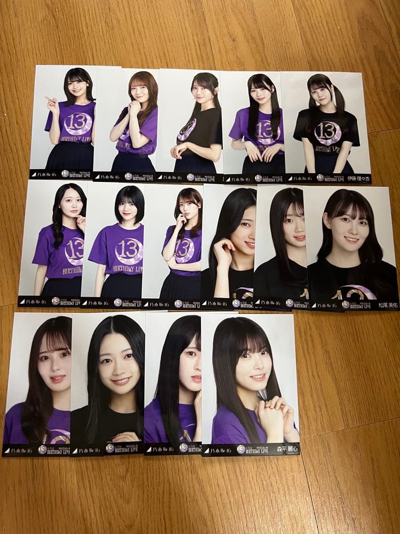 乃木坂46 生写真 13thアニバーサリー まとめ売り