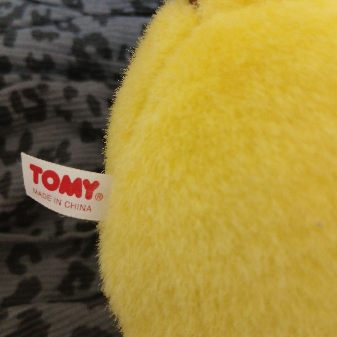 TOMY ピカチュウ ぬいぐるみ　初期　美品　レトロ　当時物　初代　ポケモン